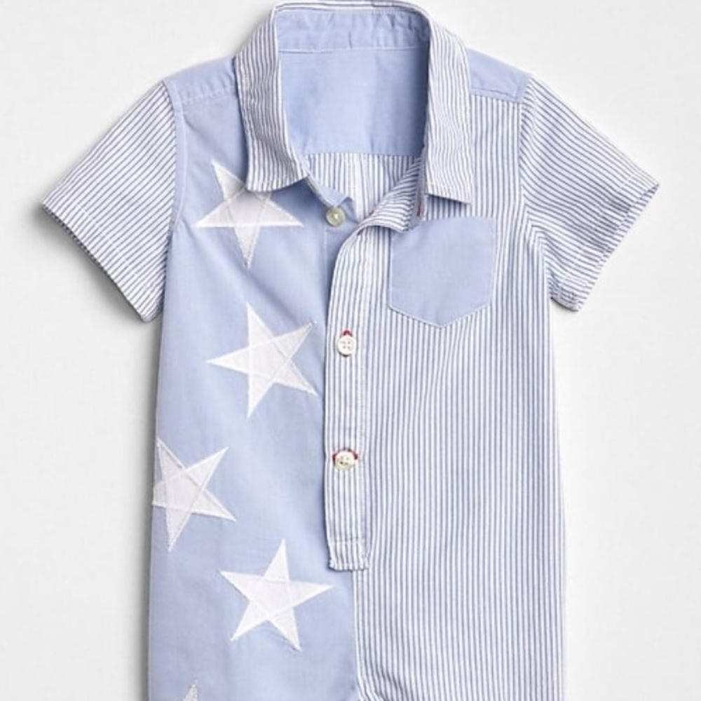 *GAP Kids* Stars & Stripes One-Piece 6-12 mos